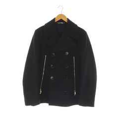 ディオールオム 10AW ショートダッフルコート エディ 46 専用size40☆極美品☆ディオールオム カシミア混ダッフルコート