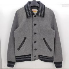 ショット SCHOTT ピーコート クレイジーパターン L ビンテージ - メルカリ