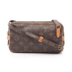 ルイ・ヴィトン LOUIS VUITTON ショルダーバッグ マルリーバンドリエール M51828 PVCコーティングキャンバス レザー ポシェット・マルリーバンドリエール レディース