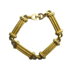美品 HALCYON DAYS ハルシオンデイズ バングル 青×ゴールド - メルカリ