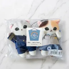 mofusand × ANA 機内販売 モフサンド フライト にゃんマスコット