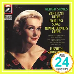 【送料無料】Four Last Songs/Lieder (12) [CD] Strauss， R._02