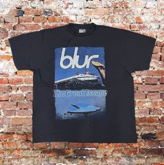 Blur ブラー Tシャツ The Great Escape ツアーT 黒 XL 両面プリント