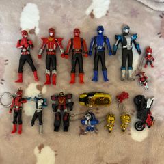 特命戦隊ゴーバスターズ ソフビ キーホルダー フィギュア まとめ売り セット