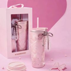 中国限定 スターバックス ステンレスタンブラー 暮桜紫蝶 チャーム