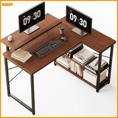 送料無料★Merytes パソコンデスク 学習机 勉強机 computer desk ゲーミングデスクワークデスクL字デ 新着