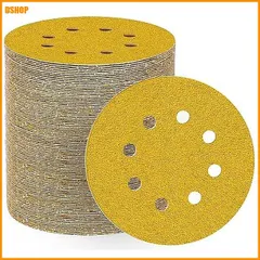 送料無料★サンディングディスク 125mm #80番 丸型 ランダムサンダー ペーパー マジック式 高温焼成プロセス デ セール