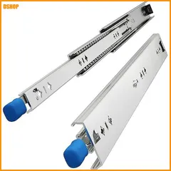 送料無料★VADANIA #D53 重量用スライドレール 1200mm ロック付き | 最大耐荷重120KG, 3段引き 送料無料
