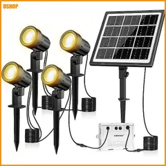 【即納】送料無料★MEIKEE 【2025年改良】ソーラー ガーデンライト スポットライト 電球色 led 屋外 分離式 自動点