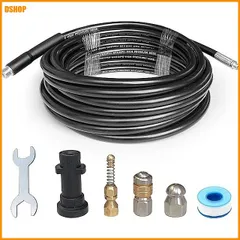 送料無料★パイプクリーニングホース ケルヒャー対応 逆噴射 配管洗浄 10M / 15M KシーズK2K3 K4 K5  送料無料
