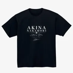 中森明菜 AKINA NAKAMORI ごめんと、すきと、 歌姫 昭和アイドル 80年代 昭和歌謡 J-POP 邦楽 音楽 レトロ アーティスト グラフィックTシャツ 半袖 ブラック 黒T