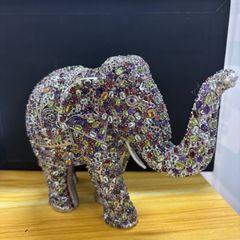 ミラー刺繍 エレファント 象さん - メルカリ