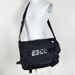 Descente Crossback Messenger Bag, Black, Raden Vintage