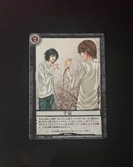 L、夜神月(手錠) DEATH NOTE デスノート トレーディングカードゲーム