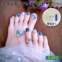 フットネイルチップ マグネットネイル フットネイル ネイルチップ