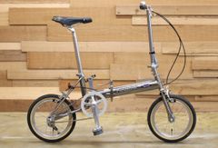 Panasonic TRAINCLE 6500 B-PEHT223S 14-inch Titanium Folding Mini Velo Bike with Titanium Fork [Tachikawa Store]