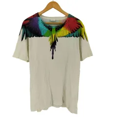 マルセロバーロン MARCELO BURLON フェザー プリント 半袖 Tシャツ メンズ  Sのサムネイル