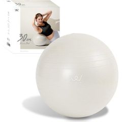 ALINCO Balance Ball Chair (30cm, 55cm, 65cm, 75cm) - Lightweight, Includes Air Pump and Exercise Manual - Ideal for Stretching, Fitness, Yoga, and Balance Exercises at Home