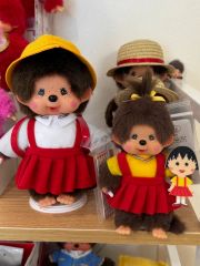 希少：セキグチ】1970年代 初代 モンチッチ 2体セット 昭和レトロ