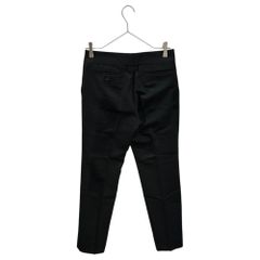 COMME des GARCONS(コムデギャルソン) 2003AW Silk-Blend Wool Straight-Leg Slacks シルク混 ウール ストレート スラックス GK-P029 S ブラック AD2003