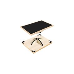 BKJANYO Wooden Balance Board for Adults - Core Training, Relieves Lack of Exercise, Home Exercise, Aerobic Exercise, Indoor Use (ym d3e405c3)