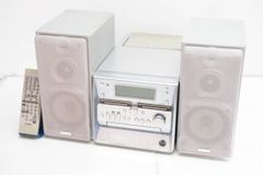 中古】C JVC Victorビクター マイクロコンポーネントMDシステム CD／W