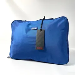 未使用 TUMI トゥミ パッキングケース ポーチ ナイロン ブルー バッグインバッグ 旅行 ビジネス