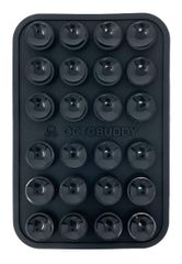 OCTOBUDDY クラシック - シリコン吸盤フォンケース粘着マウント - ハンズフリー、自撮り&ビデオ用強力グリップホルダー - iPhone&Android対応 - 2.25インチ x 3. [DARTH VADER BLACK] [One-sided]