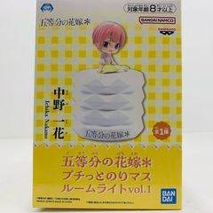 五等分の花嫁 プチッとのりマス ルームライト 中野ニ乃 新品未開封品