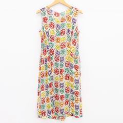 希少】CHANEL バレンタイン ハート ワンピース ヴィンテージ イエロー