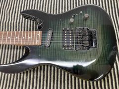 美品 Cort KX1Q ダークブラック 虎柄 動作OK DUNCAN ケース付 - メルカリ