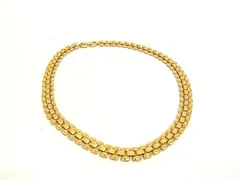 ■美品■ MONET モネ ネックレス アクセサリー レディース ゴールド系 DP8255