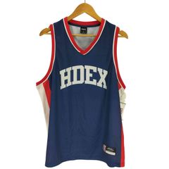 ユーズドフルギ USED古着 HDEX エイチデックス バスケットボール マッシュ ジャージ スリーブレス メンズ L