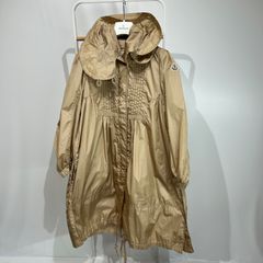 値下げ！MONCLER ASTANA ロングコート アイボリー 美品 M相当 - メルカリ