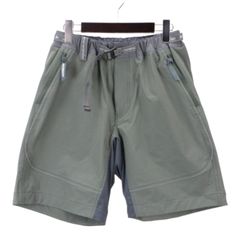 アンドワンダー and wander ショートパンツ カーキ WS ■GY09