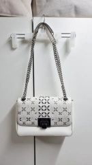 Michael Kors Medium White Bag, Chain Bag, Shoulder Bag, Crossbody Bag