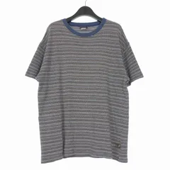 ヴィンテージ VINTAGE アクワ AKWA 90's USA製 border tee 鹿の子