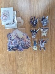アークナイツフェス2025 ガチャ ミニキャラアクリルキーホルダー