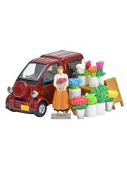 トミカリミテッドヴィンテージ ネオ ジオコレ64 #カースナップ 17b 花屋2 (ダイハツ ミゼットII カーゴ 付属)