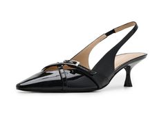 スチュアート ワイツマン レディース シューズ ヒール Stuart Weitzman Georgie Slingback 50 Black ブラック