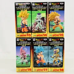 【未開封】 ドラゴンボール WCF ワールドコレクタブルフィギュア BATTLE OF SAIYANS vol.3 全6種 フィギュア まとめ セット / DRAGONBALL DBZBS ワーコレ