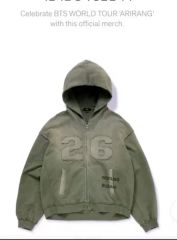 BTS ARIRANG ZIP-UP HOODIE KOREA フーディ L - メルカリ