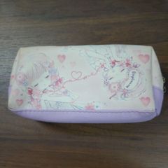 TAKA158-43 △ KAMIO JAPAN カミオ ジャパン 「 FLOWERY KISS たけいみき:デザイン ファンシー BOX ペンケース ポーチ 」 レディース パステルカラー