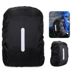 Brand New [EsiFare] Backpack Cover, Waterproof, 35L, with Reflective Tape for Nighttime Use, Backpack Cover, Hiking Backpack, Rain Cover, Nighttime Safety, Rain Cover, Bag Cover, Waterproof Backpack, Waterproof Cover, Hiking, Commuting, School, Rainy Season Protection, Disaster Prevention