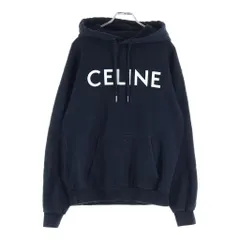 CELINE (セリーヌ) クラシックロゴ プルオーバーパーカー フーディ ブラック 2Y321670Qのサムネイル