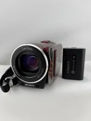 2303【美品、動作確認済み】 SONY HDR CX170 レッド　ソニー ハンディカム