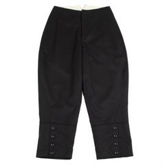 H&M コムデギャルソンCOMME des GARCONS ウールギャバジョッパーパンツ 黒36