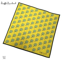 Dieffe Kinloch(ディエッフェ キンロック)/コットン ハンカチ/Lucky Clover/vegas/fh161