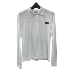 Ribbed jersey polo shirt - メルカリ