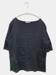 OPAQUE.CLIP オペークドットクリップ Tシャツ/カットソー 40/L ブラック 無地 レディース
